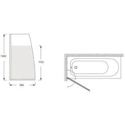 Jacob Delafon - Pare Bain Un Volet Serenity Montage Gauche Chrome 5 Jacob Delafon - Pare Bain Un Volet Serenity Montage Gauche Chrome -JACOB DELAFON Soldes 2022 11119449 3