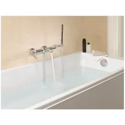 Jacob Delafon - Mitigeur Bain Douche Mural Aleo+ Chrome -JACOB DELAFON Soldes 2022 11322434 2