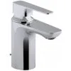 Jacob Delafon - Mitigeur Lavabo Aleo+ Chrome, Avec Système De Vidage -JACOB DELAFON Soldes 2022 11327698 1