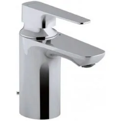 Jacob Delafon - Mitigeur Lavabo Aleo+ Chrome, Avec Système De Vidage