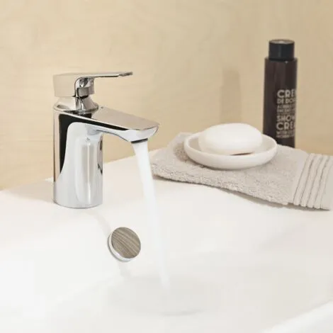 Jacob Delafon - Mitigeur Lavabo Aleo+ Chrome, Avec Système De Vidage 2 Jacob Delafon - Mitigeur Lavabo Aleo+ Chrome, Avec Système De Vidage – Image 2