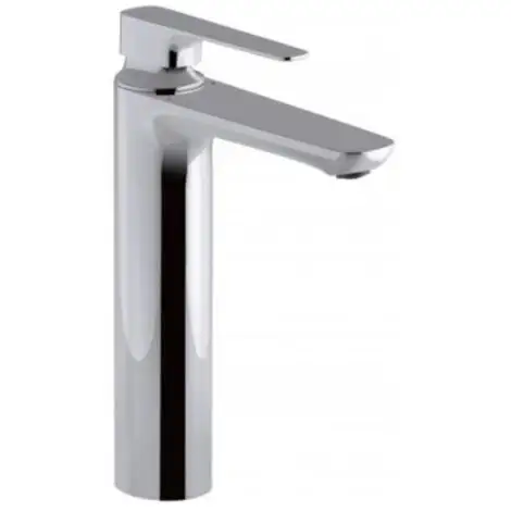 Jacob Delafon - Mitigeur Lavabo - Modèle Haut Aleo+ - Chrome, Avec Système De Vidage 1 Jacob Delafon - Mitigeur Lavabo - Modèle Haut Aleo+ - Chrome, Avec Système De Vidage