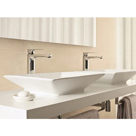 Jacob Delafon - Mitigeur Lavabo - Modèle Haut Aleo+ - Chrome, Avec Système De Vidage 2 Jacob Delafon - Mitigeur Lavabo - Modèle Haut Aleo+ - Chrome, Avec Système De Vidage – Image 2