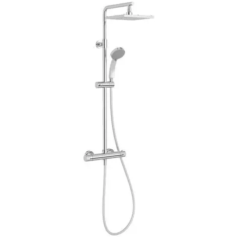 Colonne De Douche Thermostatique JACOB DELAFON Colette 4 Jets, Chrome 1 Colonne De Douche Thermostatique JACOB DELAFON Colette 4 Jets, Chrome