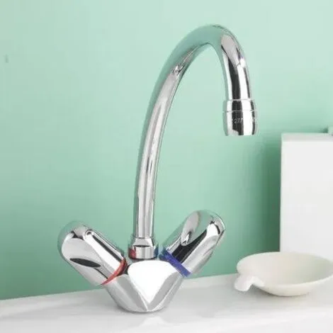 JACOB DELAFON Melangeur Cuisine Galeo Bec Haut Chrome 2 JACOB DELAFON Melangeur Cuisine Galeo Bec Haut Chrome – Image 2