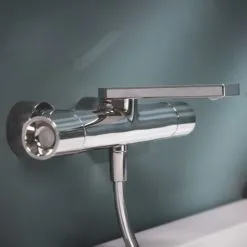 Jacob Delafon - Mitigeur Thermostatique Bain-douche Mural Collection Composed Finition Titanium -JACOB DELAFON Soldes 2022 1613447 3