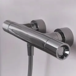 Jacob Delafon - Mitigeur Thermostatique Douche Mural Composed Finition Titanium -JACOB DELAFON Soldes 2022 1613450 3