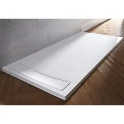 Jacob Delafon - Receveur Douche Antidérapant Extra-plat Flight Neus Blanc, 80 X 80