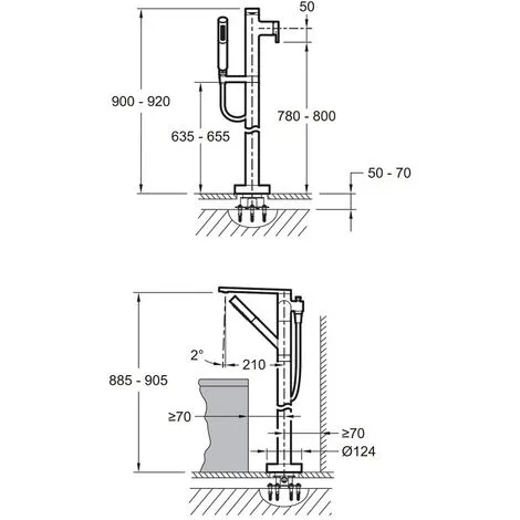 Jacob Delafon - Mitigeur Baignoire Ilot Jacob Delafon Composed Avec Corps à Encastrer Finition Titanium 2 Jacob Delafon - Mitigeur Baignoire Ilot Jacob Delafon Composed Avec Corps à Encastrer Finition Titanium – Image 2