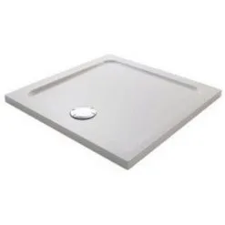 Receveur De Douche JACOB DELAFON Flight Carré Extra Plat Douche Italienne Antibactérien, 76 X 76