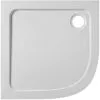 Receveur De Douche JACOB DELAFON Flight Quart De Rond Extra Plat Douche Italienne Antibactérien, 80 X 80, Blanc -JACOB DELAFON Soldes 2022 1924300 1