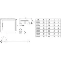 Receveur De Douche JACOB DELAFON Flight Pure Extra-plat, Sans Ressaut Haut De Gamme, 80 X 80, Adherence / PN6 -JACOB DELAFON Soldes 2022 23849304 3