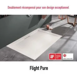 Receveur De Douche JACOB DELAFON Flight Pure Extra-plat, Sans Ressaut Haut De Gamme, 80 X 80, Adherence / PN6 -JACOB DELAFON Soldes 2022 23849304 4