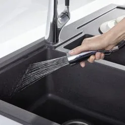 Robinet De Cuisine JACOB DELAFON Forte Avec Douchette Extractible, 2 Jets, Inox Brossé -JACOB DELAFON Soldes 2022 25142229 5