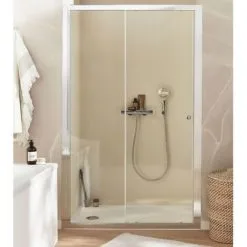 Paroi Douche JACOB DELAFON Serenity Avec Porte Coulissante, Réversible , 100 -JACOB DELAFON Soldes 2022 25953754 5