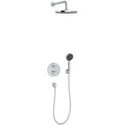 Jacob Delafon Robinet De Douche Encastrable Avec Mitigeur Thermostatique Modulo Rond