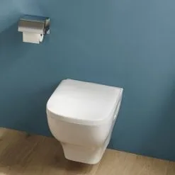 JACOB DELAFON Pack WC Suspendu Sans Bride Struktura Avec Abattant, Plaque Chromée Et Bâti -JACOB DELAFON Soldes 2022 26578257 2