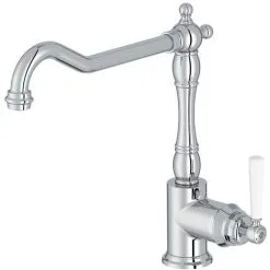 JACOB DELAFON Mitigeur Cuisine Cleo Bec Haut , Chrome