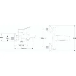 Jacob Delafon Mitigeur Bain Et Douche économique EO Prêt à Installer 6 Jacob Delafon Mitigeur Bain Et Douche économique EO Prêt à Installer -JACOB DELAFON Soldes 2022 28262770 3