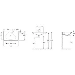 Jacob Delafon - Ensemble Meuble Et Plan Vasque Nouvelle Vague 2 Tiroirs, Blanc, 80 7 Jacob Delafon - Ensemble Meuble Et Plan Vasque Nouvelle Vague 2 Tiroirs, Blanc, 80 -JACOB DELAFON Soldes 2022 31137322 4