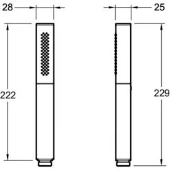 JACOB DELAFON Douchette 2 Jets Shift Ellipse Noir Et Chrome -JACOB DELAFON Soldes 2022 31648709 4