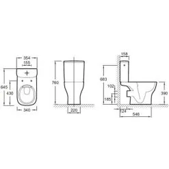 JACOB DELAFON Pack WC Struktura Sans Bride -JACOB DELAFON Soldes 2022 34858215 2