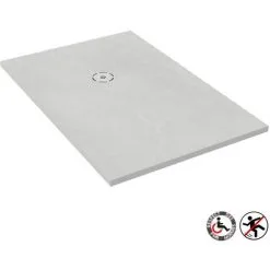 Receveur De Douche Antidérapant JACOB DELAFON Singulier, Neoroc , 110 X 80