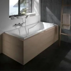 Baignoire Droite JACOB DELAFON Corvette Confort + Pare Bain Acrylique Renforcé, 160 X 70 -JACOB DELAFON Soldes 2022 37104084 3