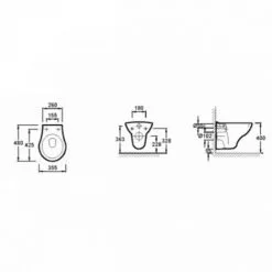 Jacob Delafon Pack WC Suspendu Compact Patio + Abattant + Plaque + Bâti -JACOB DELAFON Soldes 2022 37263006 4