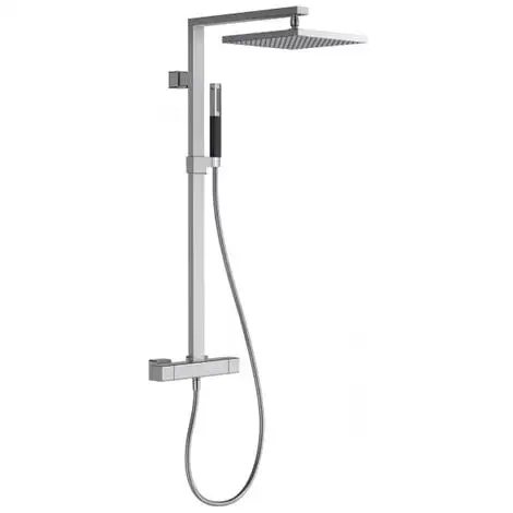 Colonne De Douche Thermostatique Strayt - Jacob Delafon 1 Colonne De Douche Thermostatique Strayt - Jacob Delafon