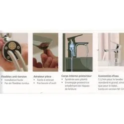 Jacob Delafon - Mitigeur Bain Douche Mural Aleo