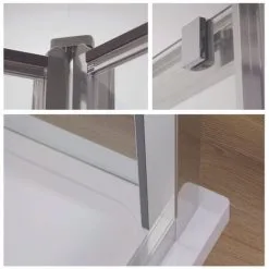 Paroi De Douche JACOB DELAFON Serenity, Douche à L’Italienne, Chrome, 190 X 100 -JACOB DELAFON Soldes 2022 53506812 3