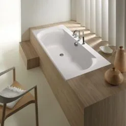 Baignoire Droite JACOB DELAFON Elise, Deux Places + Nettoyant Acrylique , 170 X 75 -JACOB DELAFON Soldes 2022 53506813 3