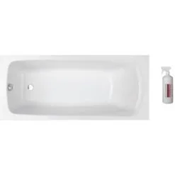 Baignoire Droite JACOB DELAFON Brive En Acrylique Renforcé + Nettoyant 170 X 75