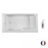 Baignoire Bain Douche JACOB DELAFON Malice + Nettoyant Blanc Brillant, 170 X 90 - Version Gauche -JACOB DELAFON Soldes 2022 53585429 1