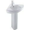 Jacob Delafon Colonne En Céramique, Compatible Avec Lavabo Struktura, Blanc -JACOB DELAFON Soldes 2022 53993574 1