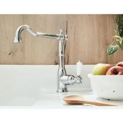 JACOB DELAFON Mitigeur Cuisine Louise Design Retro Chrome -JACOB DELAFON Soldes 2022 55152084 3