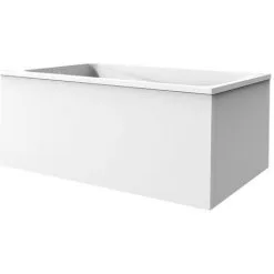 Tablier Frontal JACOB DELAFON Pour Baignoire Rectangulaire, Installation Angle, Blanc