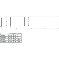 Tablier Frontal JACOB DELAFON Pour Baignoire Rectangulaire, Installation Angle, Blanc 5 Tablier Frontal JACOB DELAFON Pour Baignoire Rectangulaire, Installation Angle, Blanc -JACOB DELAFON Soldes 2022 57205066 3