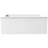 JACOB DELAFON Tablier Frontal Pour Baignoire Rectangulaire 180 X 60 Cm Installation Niche, Blanc -JACOB DELAFON Soldes 2022 57205080 1