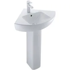 JACOB DELAFON Lavabo Struktura Céramique Blanc + Colonne En Céramique Blanche Jacob Delafon, 50 X 40 7 JACOB DELAFON Lavabo Struktura Céramique Blanc + Colonne En Céramique Blanche Jacob Delafon, 50 X 40 -JACOB DELAFON Soldes 2022 57684064 4