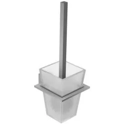 Jacob Delafon Porte-rouleau Moderne, Chrome + Porte-balai Moderne, Chrome -JACOB DELAFON Soldes 2022 57750812 3