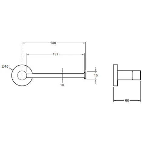 Jacob Delafon Porte-rouleau Eo Classique Chrome 2 Jacob Delafon Porte-rouleau Eo Classique Chrome – Image 2