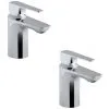 JACOB DELAFON Lot De Deux Mitigeurs Lavabo Aleo+ Sans Tirette -JACOB DELAFON Soldes 2022 63932685 1