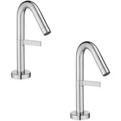 JACOB DELAFON Lot De Deux Mitigeurs Lavabo Version Basse Leonie