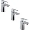 JACOB DELAFON Lot De Trois Mitigeurs Lavabo Aleo+ Sans Tirette -JACOB DELAFON Soldes 2022 63932726 1
