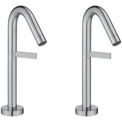 JACOB DELAFON Lot De Deux Mitigeurs Lavabo Bec Haut Leonie