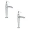 JACOB DELAFON Lot De Deux Mitigeurs Lavabo Haut Cléo 1889 Chrome -JACOB DELAFON Soldes 2022 63932746 1