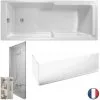 Baignoire Bain Douche JACOB DELAFON Struktura + Pare Bain + Tablier + étagère, 170 X 75 -JACOB DELAFON Soldes 2022 6414779 1