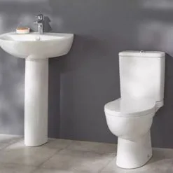 JACOB DELAFON Lot De 2 WC à Poser Sans Bride Patio + Abattant -JACOB DELAFON Soldes 2022 64529735 2